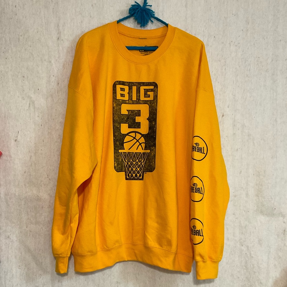 Big 3 Basketball Pullover Sweatshirt Ice Cube